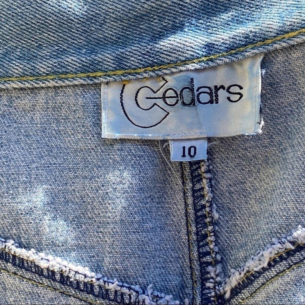 SOLD - Cedars Denim Skirt - Picture 5 of 6